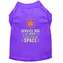 Please Give Me Space Service Dog Shirt - Service Dog Shirts