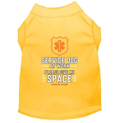 Please Give Me Space Service Dog Shirt - Service Dog Shirts
