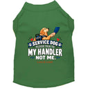 Please Talk to My Handler Not Me | Service Dog Shirt