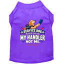 Please Talk to My Handler Not Me | Service Dog Shirt
