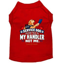 Please Talk to My Handler Not Me | Service Dog Shirt
