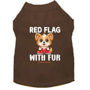 Red Flag With Fur Dog Shirt - Dog Shirt Deals