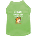 Relax. I Don’t Like You Either Dog Shirt - Dog Shirt Deals