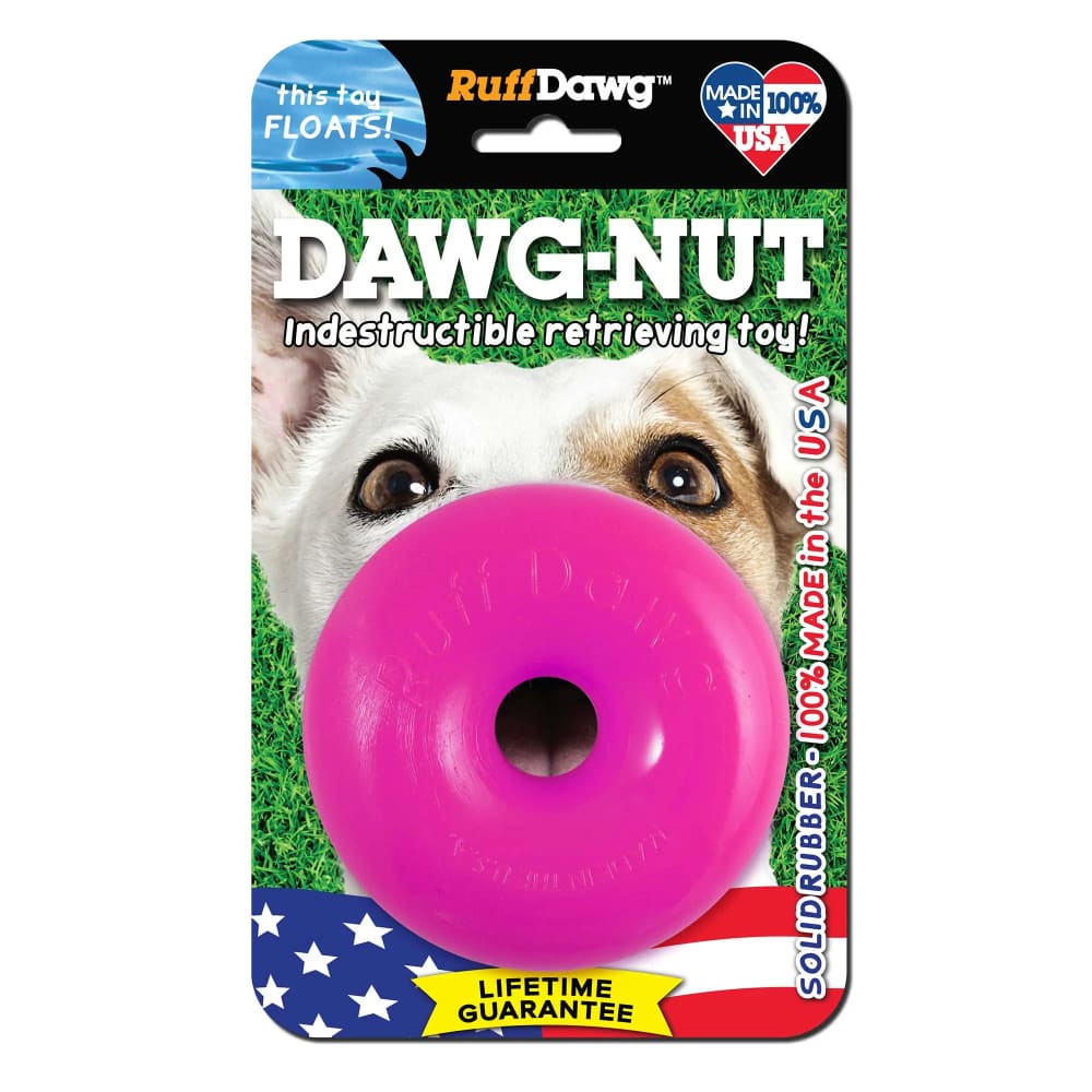 Ruff Dawg Indestructible Dawg Nut Dog Toy - Toss