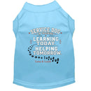 Service Dog in Training Shirt – Learning Today. Helping