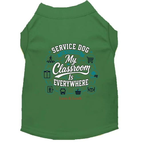 Service Dog in Training Shirt – My Classroom Is Everywhere.