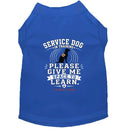 Service Dog in Training Shirt – Please Give Me Space