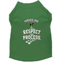 Service Dog in Training Shirt – Respect the Process.