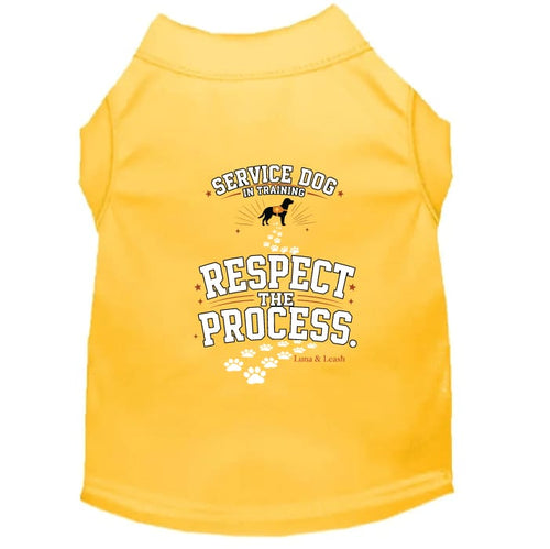 Service Dog in Training Shirt – Respect the Process.