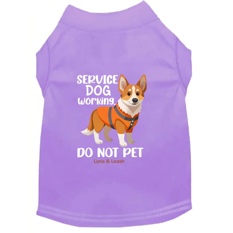 Service Dog Working Dog Shirt - Dog Shirt