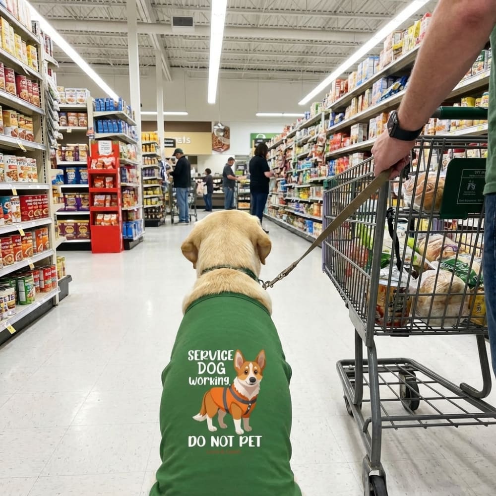 Service Dog Working Dog Shirt
