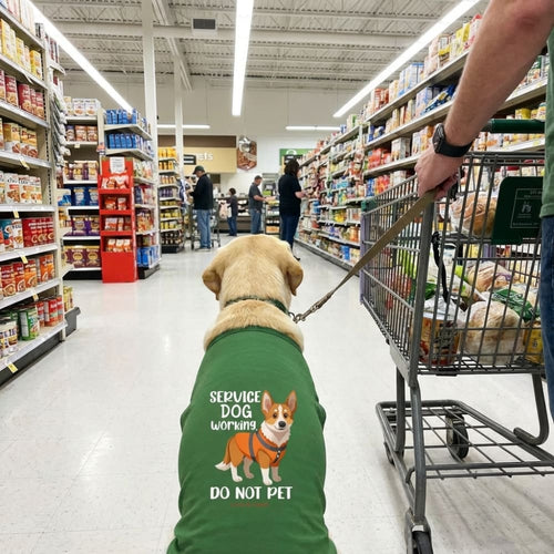 Service Dog Working Dog Shirt - Service Dog Shirts