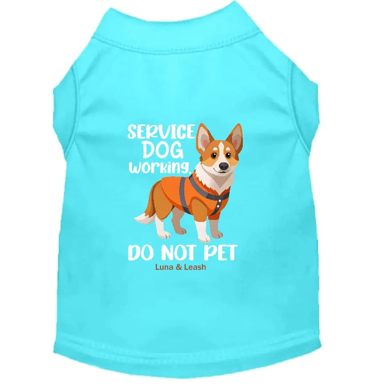 Service Dog Working Dog Shirt - Dog Shirt