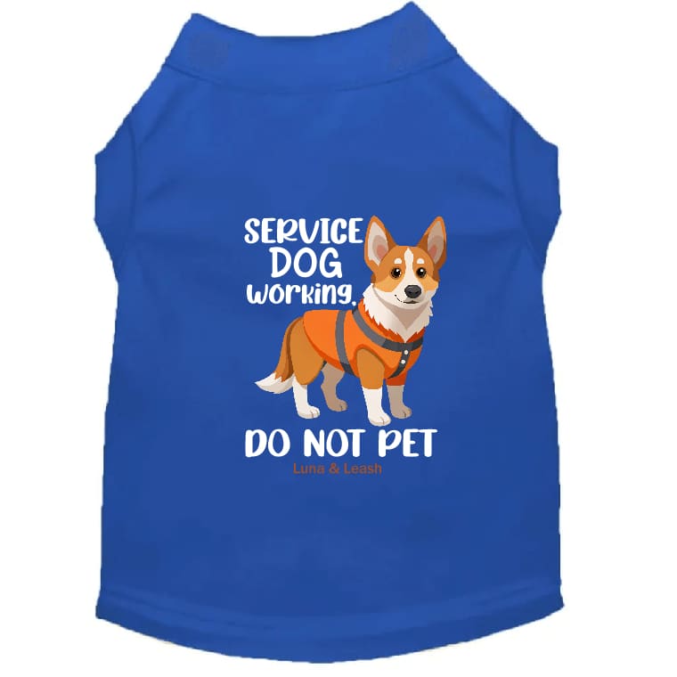 Service Dog Working Dog Shirt - Dog Shirt