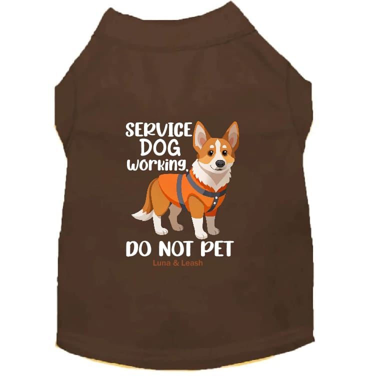 Service Dog Working Dog Shirt - Dog Shirt