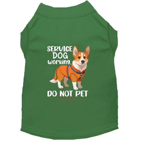 Service Dog Working Dog Shirt - Service Dog Shirts
