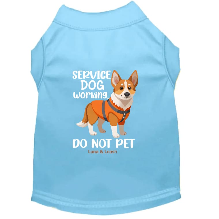 Service Dog Working Dog Shirt - Service Dog Shirts
