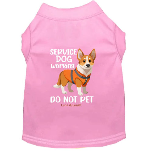 Service Dog Working Dog Shirt - Service Dog Shirts