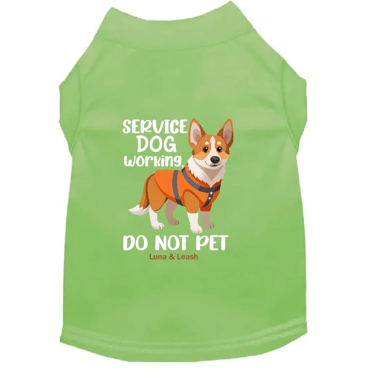 Service Dog Working Dog Shirt - Dog Shirt