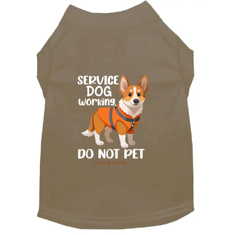 Service Dog Working Dog Shirt - Dog Shirt