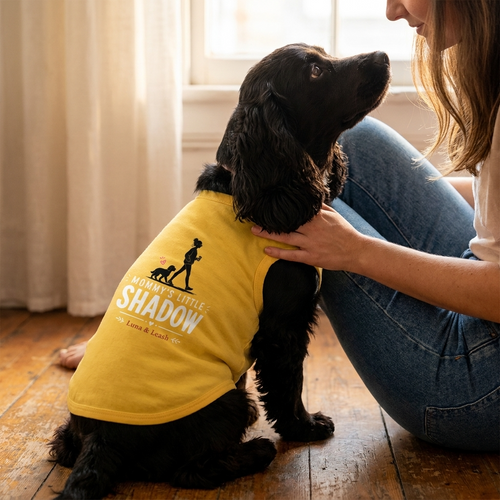 Mommy's Little Shadow Dog Shirt