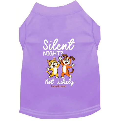 Silent Night...Dog Shirt - Dog Shirt