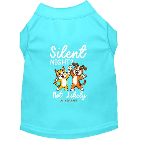 Silent Night...Dog Shirt - Dog Shirt