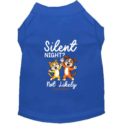 Silent Night...Dog Shirt - Dog Shirt