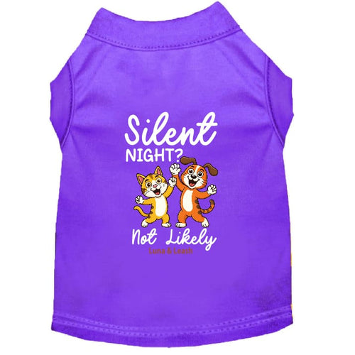 Silent Night...Dog Shirt - Dog Shirt