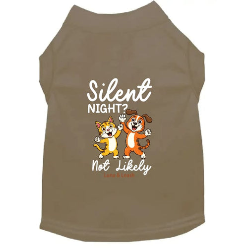Silent Night...Dog Shirt - Dog Shirt