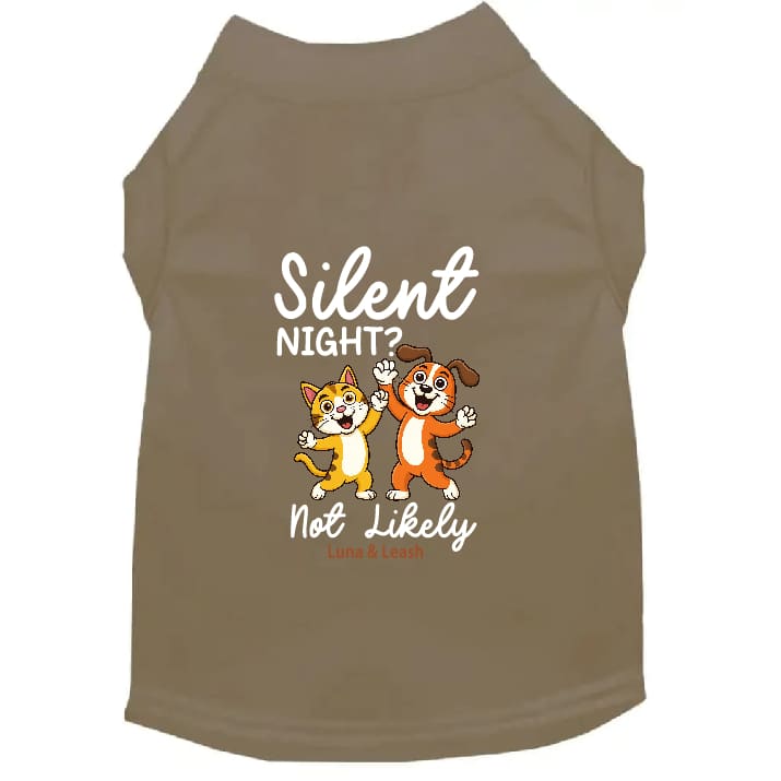 Silent Night...Dog Shirt - Dog Shirt