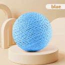 Sisal Cat Toy Ball – Durable Scratching & Play Toy