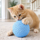 Sisal Cat Toy Ball – Durable Scratching & Play Toy