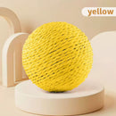 Sisal Cat Toy Ball – Durable Scratching & Play Toy