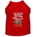 Sleigh All Day Dog Shirt - Dog Shirt