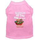 Sleigh All Day Nap All Night | Christmas Dog Shirt