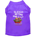 Sleigh All Day Nap All Night | Christmas Dog Shirt