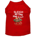 Sleigh All Day Nap All Night | Christmas Dog Shirt