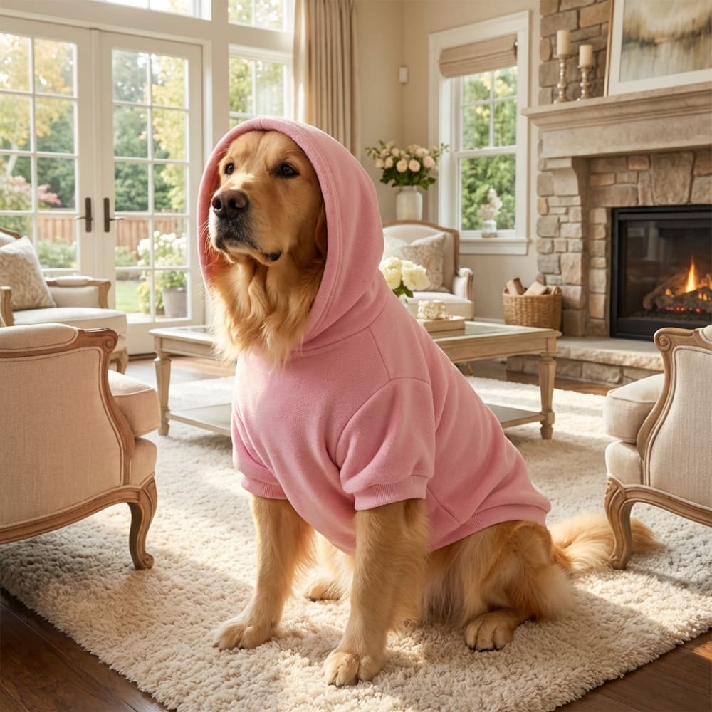 Solid Color Blank Dog Hoodies