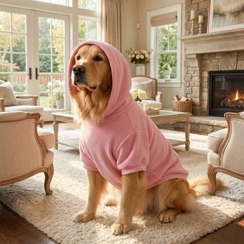 Solid Color Blank Dog Hoodies - Dog Hoodies