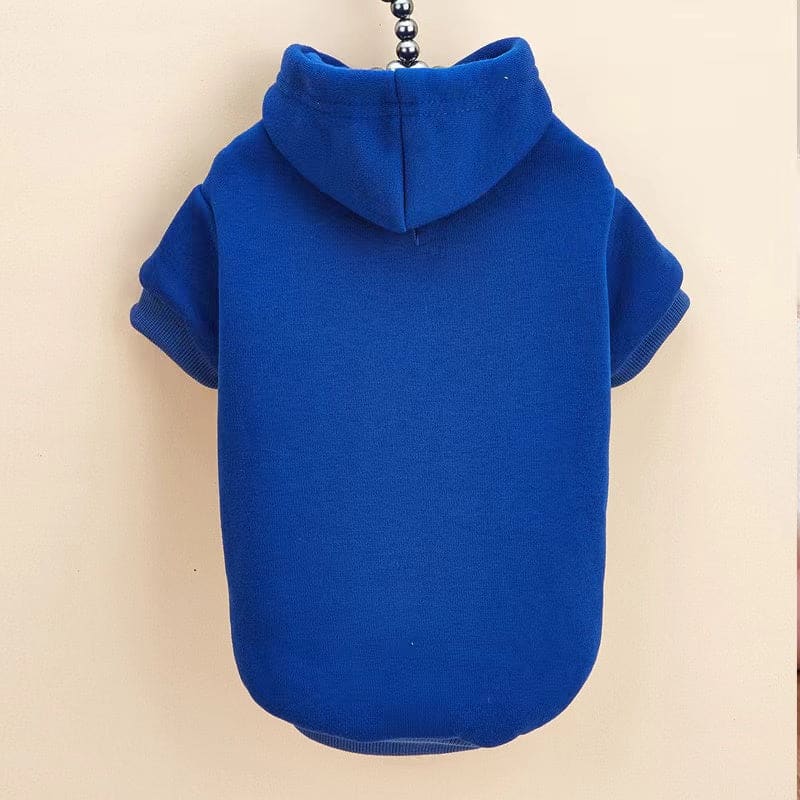 Blue / 2XL (20-25 Lbs.) / Blank Hoodie