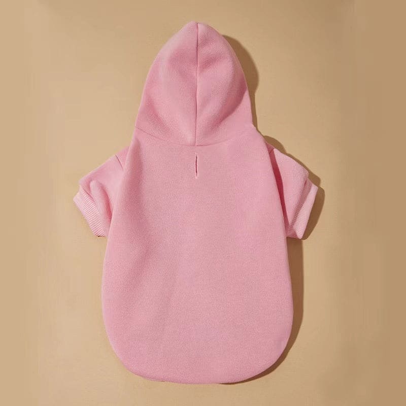 Light Pink / 2XL (20-25 Lbs.) / Blank Hoodie