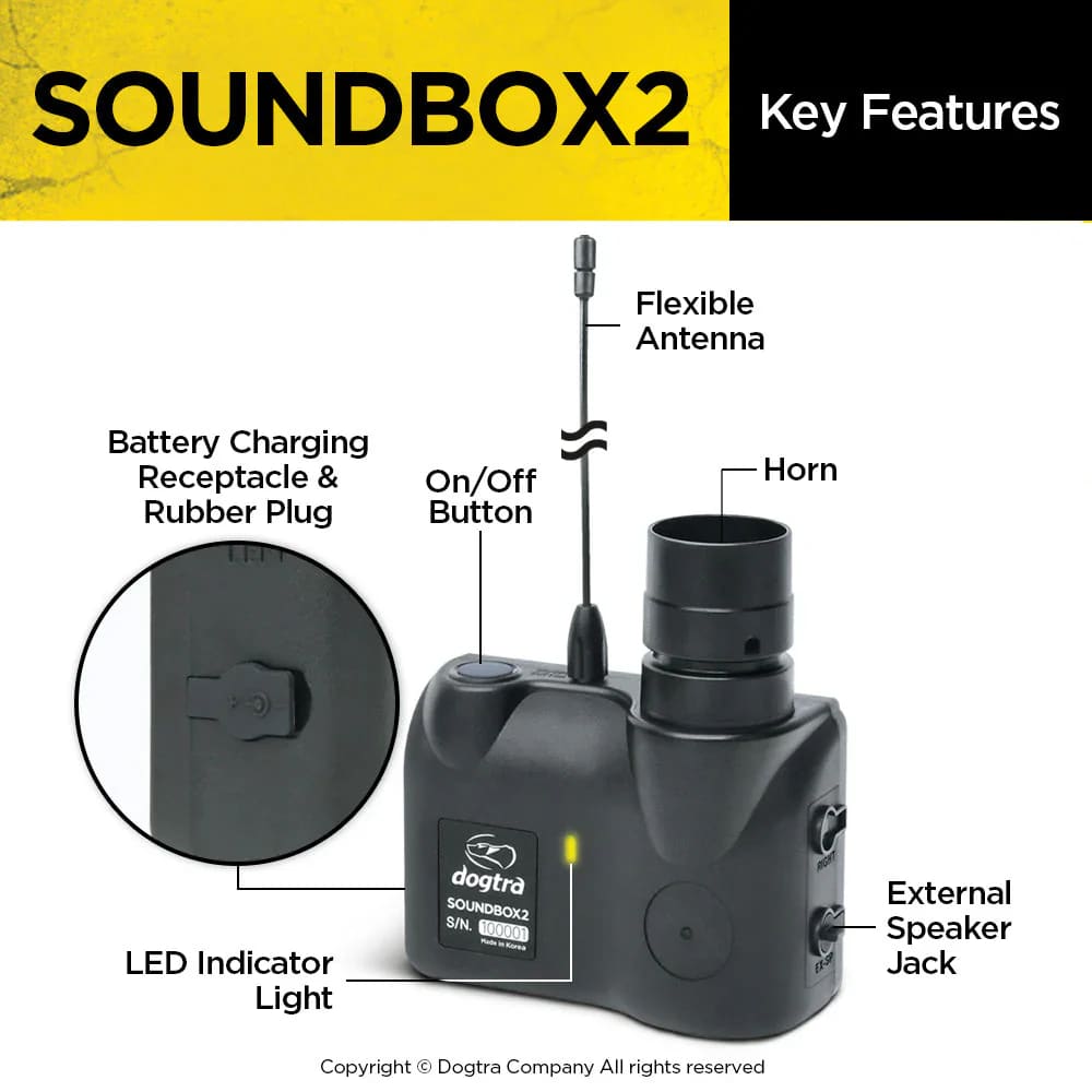 Sound Box for Dogtra Remote Trainers Version 2