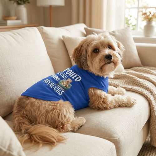 Spoiled Rotten. Zero Apologies Dog Shirt - Funny Dog Shirts