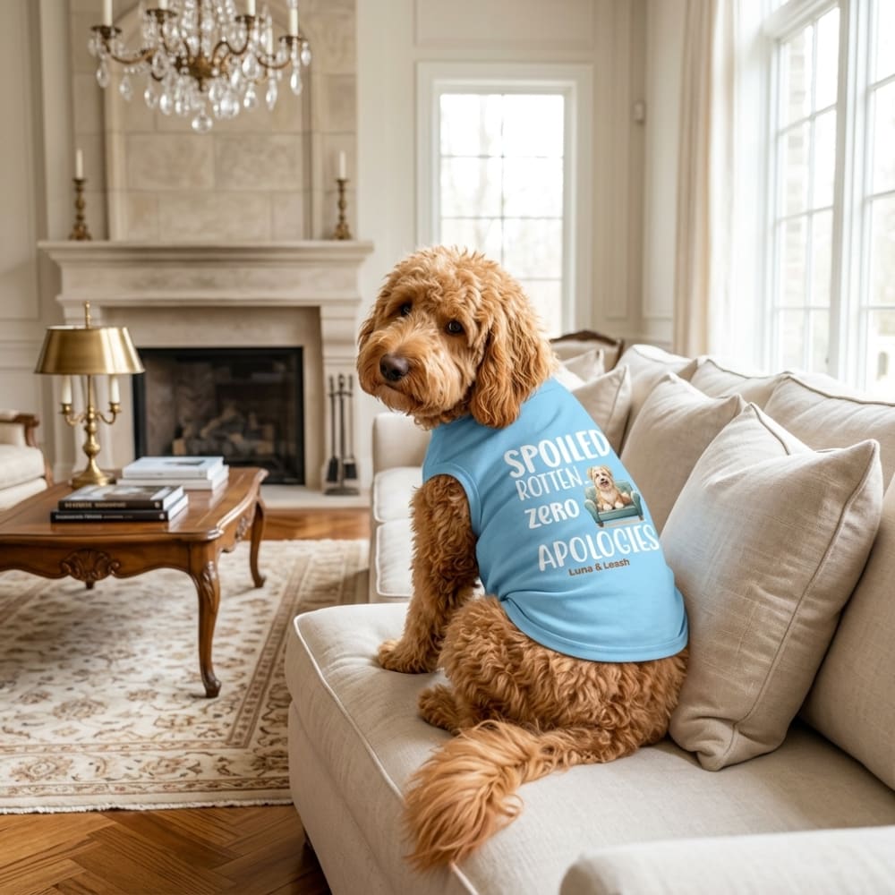 Spoiled Rotten. Zero Apologies Dog Shirt - Funny Dog Shirts