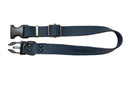 Sport Style Blue Jeans Leather Dog Collar - Dog Collars