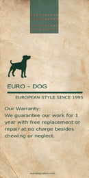Step In Leather Dog Harness - Dog Harness - Euro Style