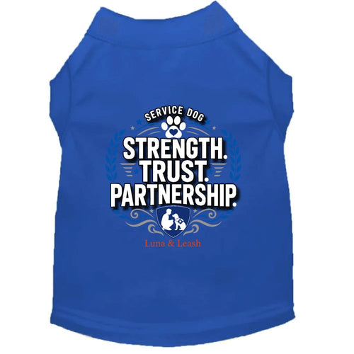 Strength. Trust. Partnership. Service Dog Shirt - Service