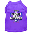 Strength. Trust. Partnership. Service Dog Shirt - Service