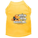 The Best Way to Help Me Is to Ignore Me | Service Dog Shirt